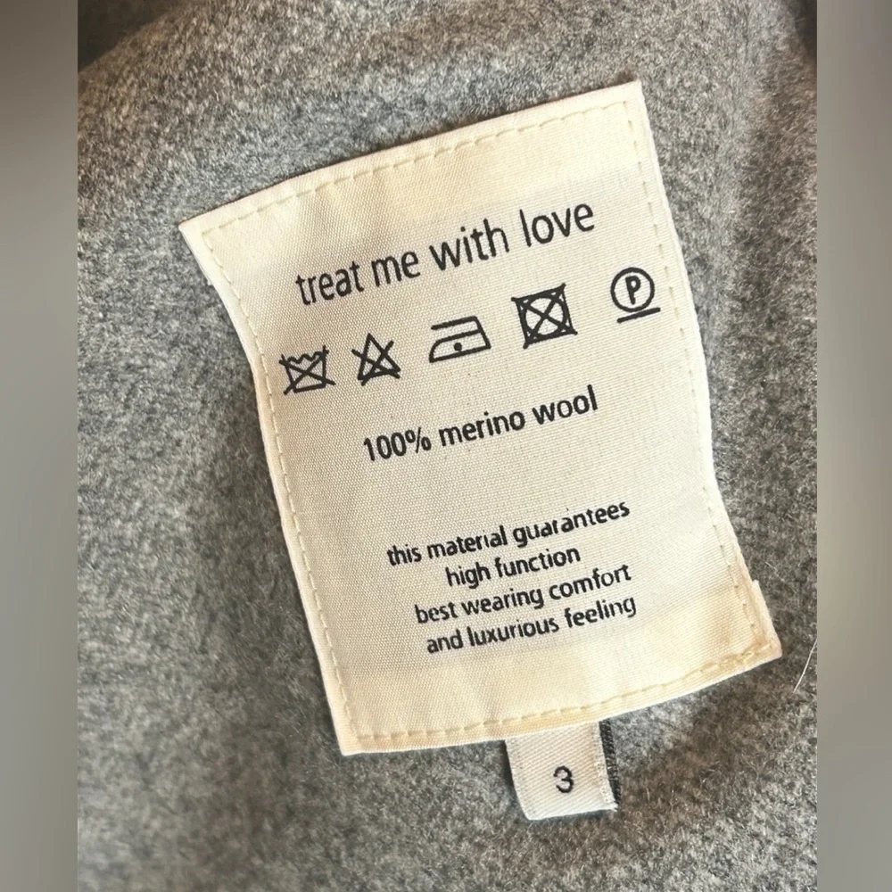 Frauenschuh Mens 100% Merino Wool Limited Edition Jacket Size 3 (medium) - Picture 5 of 8